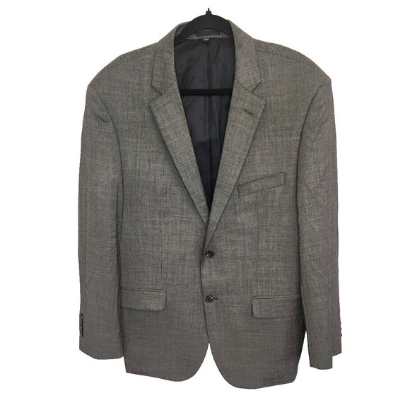 Jos A Bank 1905 Mens Blazer Gray Sport Coat‎ 44R Wool Jacket - Picture 1 of 12